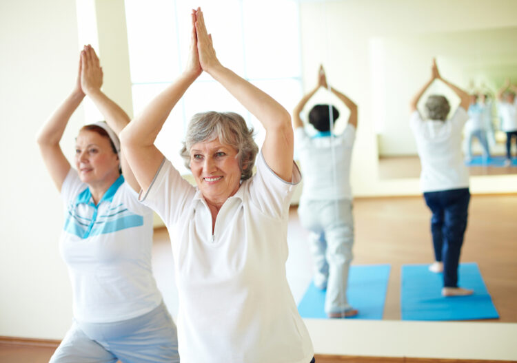 Rosa Dembitzer - elderly women can benefit from yoga